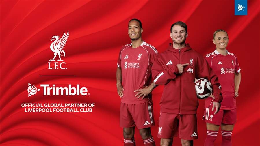 Trimble inaugura parceria global com o Liverpool FC
